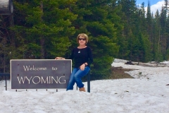 Spring in Wyoming. She still married me