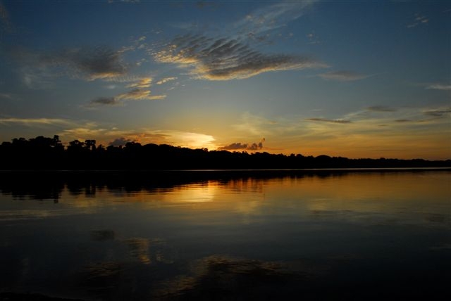 sunset-brazil, Amazon River Basin